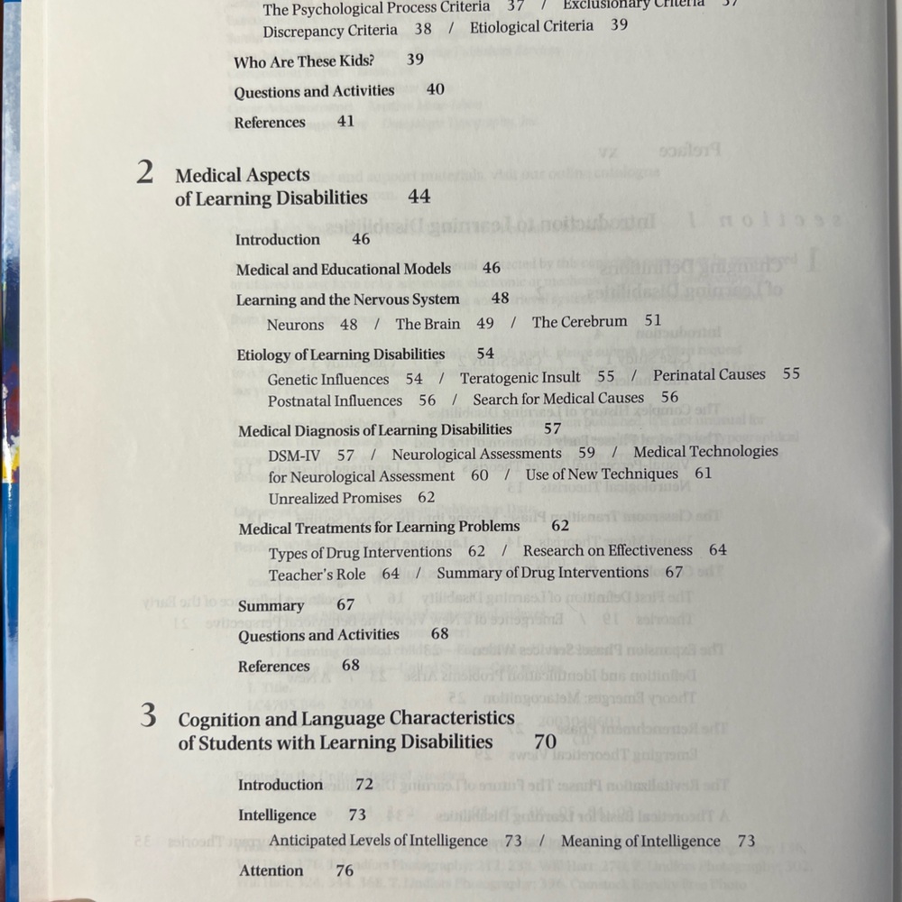 Pearson Learning Disabilities Textbook - Picture 3 of 8